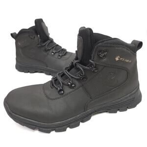 Rocawear Roland Boots Size 10 Black Lace Up Faux Leather​​